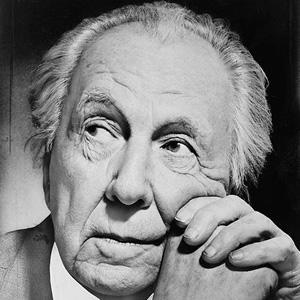 Architect Frank Lloyd Wright - age: 91