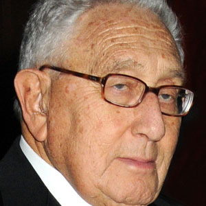 Politician Henry Kissinger - age: 100