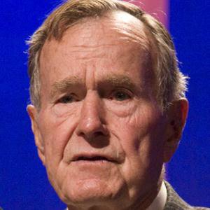 US President George Bush - age: 98