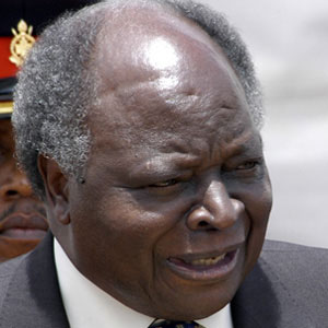 World Leader Mwai Kibaki - age: 91