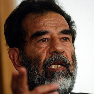 Saddam Hussein - age: 69
