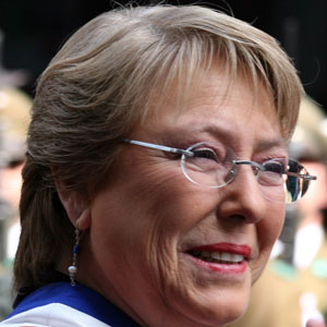 Politician Michele Bachelet - age: 71