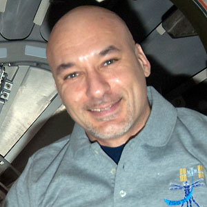 Astronaut Luca Parmitano - age: 45