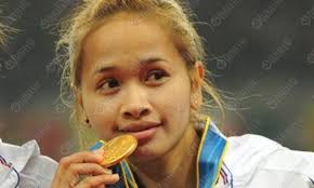 Female Sprint Athlete Phatsorn Jaksuninkorn - age: 38