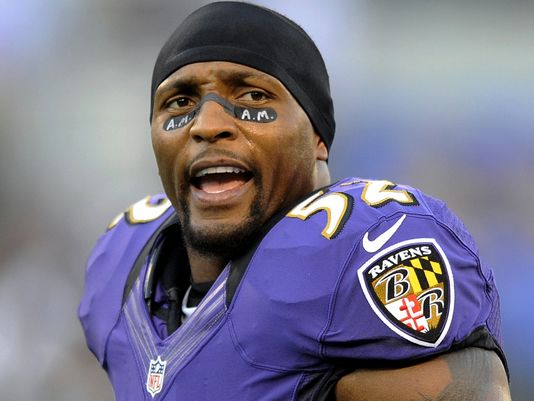 Football player Ray Lewis - age: 47