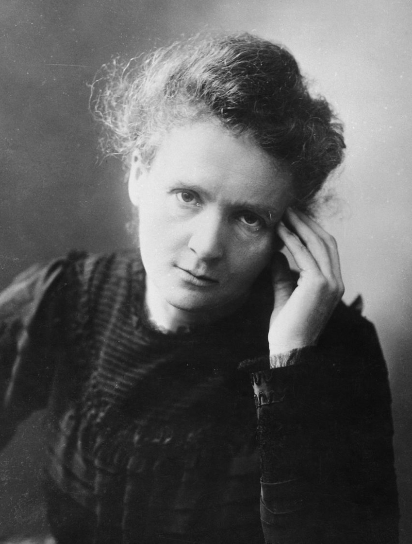 Physicist Marie Curie - age: 66